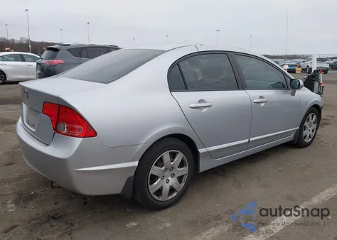 2008 Honda Civic Lx from USA, damaged, VIN 2HGFA16578H347351